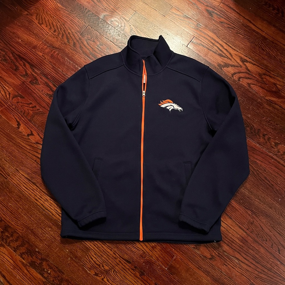 Vintage NFL Denver Broncos Zip Up XL